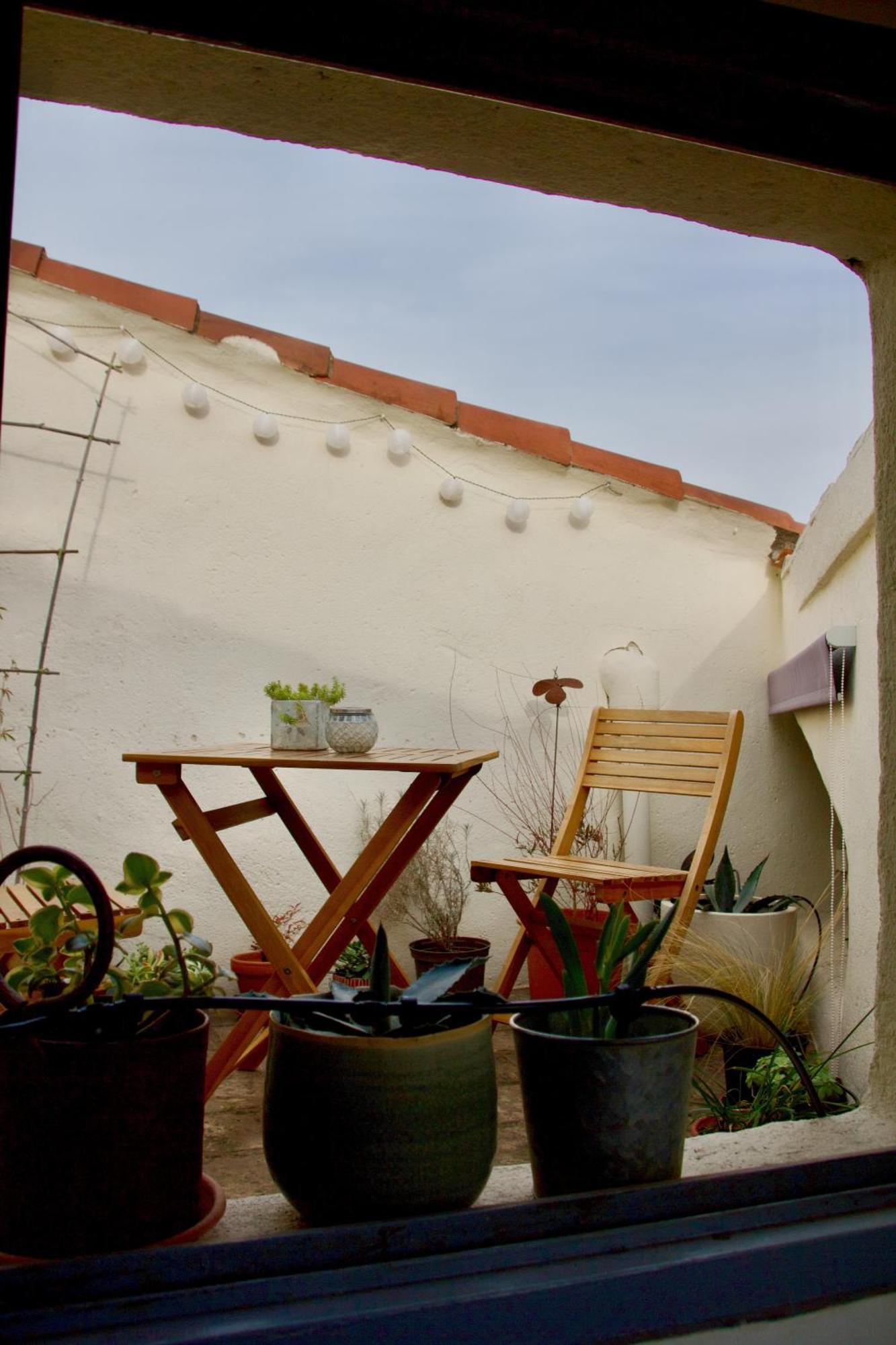 Joli Studio Avec Terrasse-Jardin Sur Les Toits, Coeur Historique Montpellier Zewnętrze zdjęcie
